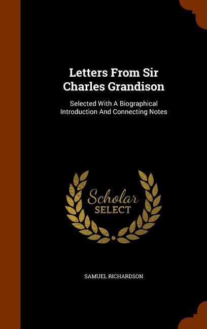 Letters From Sir Charles Grandison