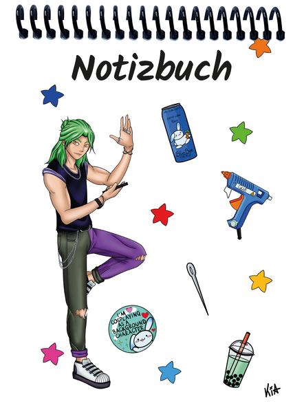 A 5 Notizblock Manga Quinn weiß liniert