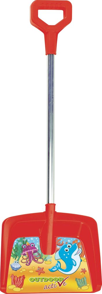 Outdoor active Schneeschaufel rot Länge 70 cm