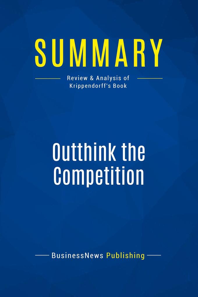 Summary: Outthink the Competition