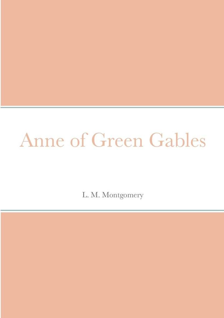 Anne of Green Gables
