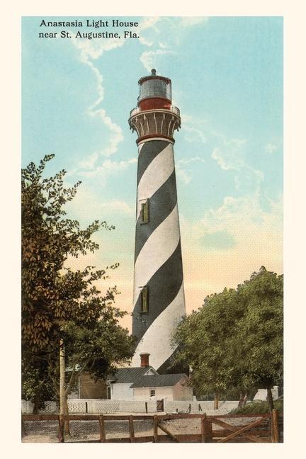 Vintage Journal Anastasia Lighthouse St. Augustine Florida