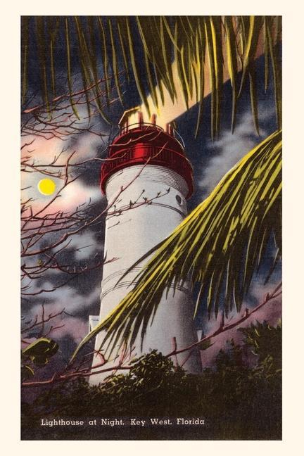 Vintage Journal Lighthouse Key West Florida