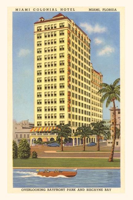 Vintage Journal Miami Colonial Hotel Miami Florida