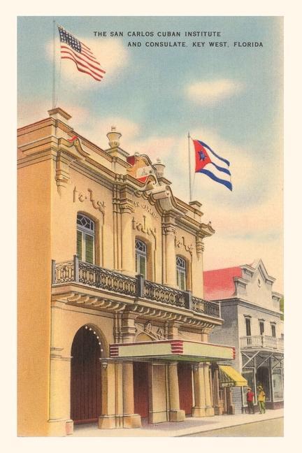 Vintage Journal Cuban Institute Key West Florida