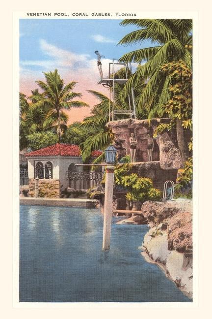 Vintage Journal Venetian Pool Coral Gables Florida