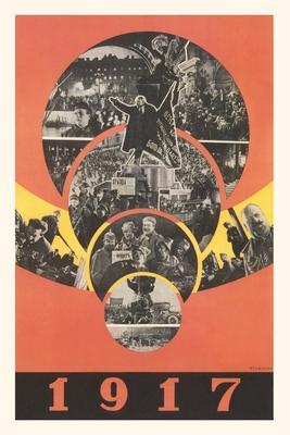 Vintage Journal Soviet Poster