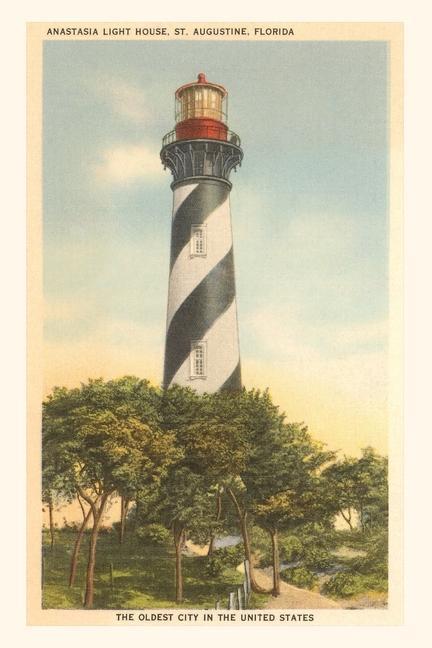 Vintage Journal Anastasia Lighthouse St. Augustine Florida