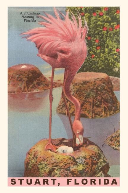 Vintage Journal Flamingo Nesting in Stuart Florida
