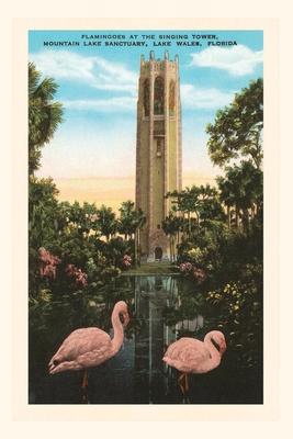 Vintage Journal Flamingos Singing Tower Lake Wales Florida