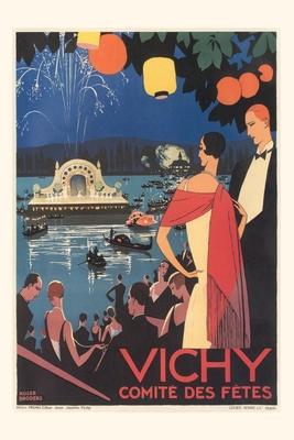 Vintage Journal Poster for Vichy Festival