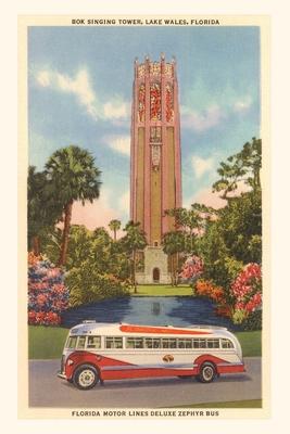 Vintage Journal Bok Singing Tower Lake Wales Florida