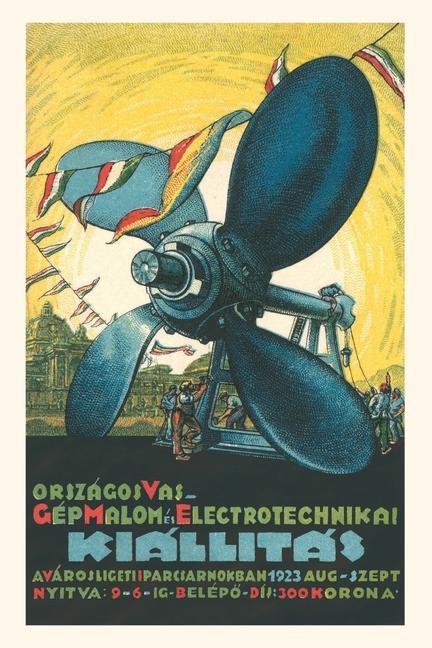 Vintage Journal Hungarian Machinery Fair Poster