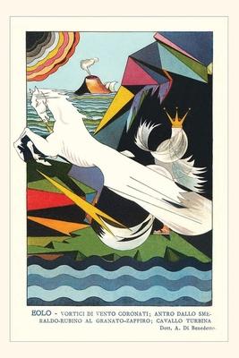 Vintage Journal Poetic Wind Poster