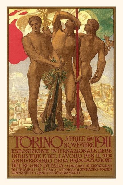 Vintage Journal 1911 Italian Fair Poster