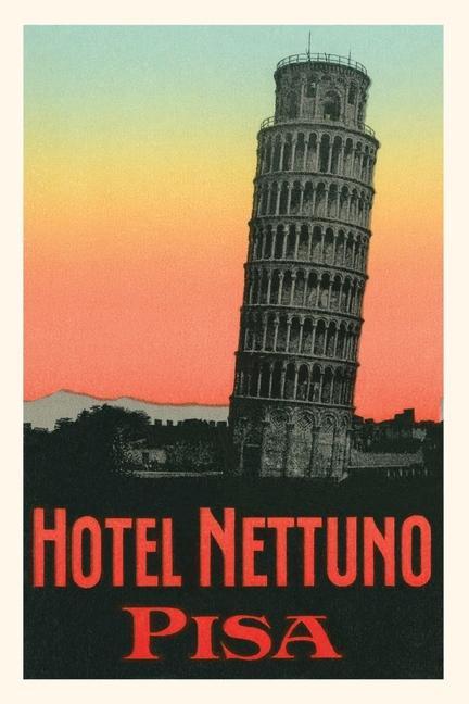Vintage Journal Leaning Tower Hotel Nettuno Pisa Italy