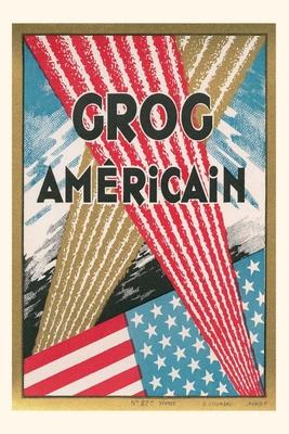 Vintage Journal Grog Americain Poster
