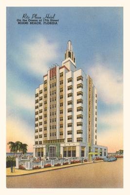 Vintage Journal Ritz Plaza Hotel Miami Beach
