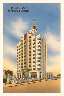 Vintage Journal Ritz Plaza Hotel Miami Beach Florida