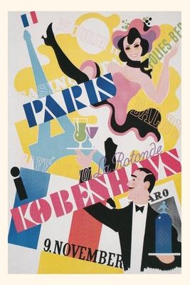 Vintage Journal Poster for Paris Follies in Copenhagen