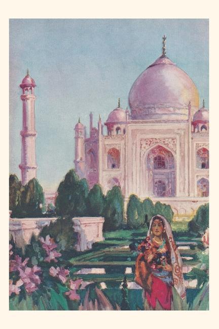 Vintage Journal Taj Mahal Agra India
