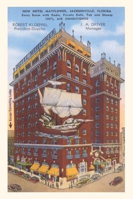 Vintage Journal New Hotel Mayflower Jacksonville Florida.