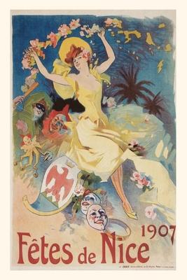 Vintage Journal 360 Poster for Nice Gala 1907