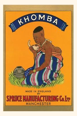 Vintage Journal African Woman Khomba Poster