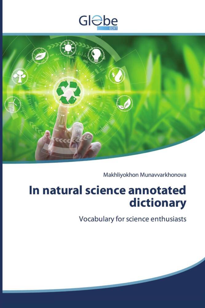 In natural science annotated dictionary