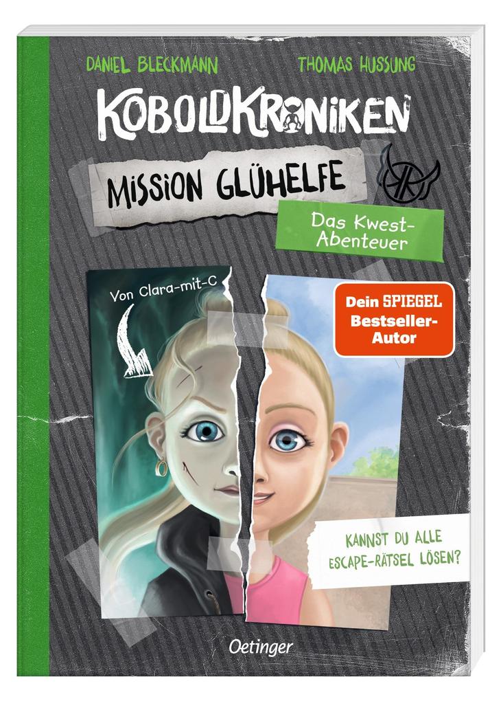 KoboldKroniken. Mission Glühelfe: Das Kwest-Abenteuer von Clara-mit-C | Interaktives Rätsel-Abenteuer mit spannenden Escape-Room-Elementen aus der beliebten Monster-Kinderbuch-Reihe ab 9 Jahren - Bild 3