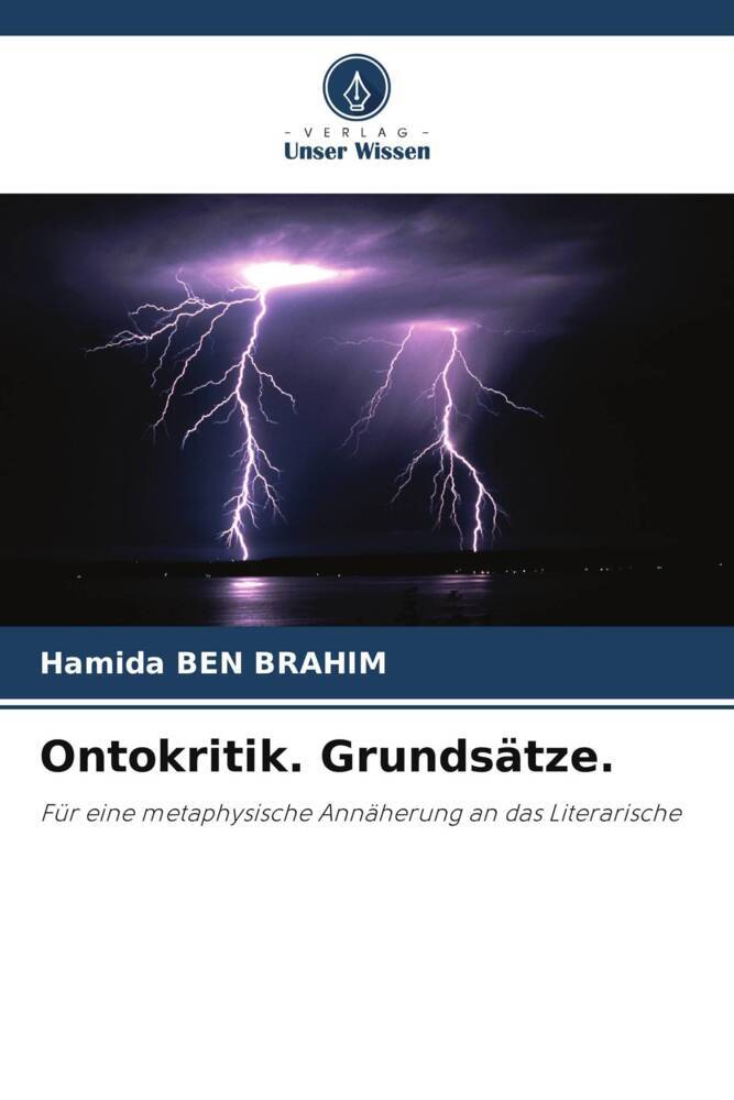 Ontokritik. Grundsätze.