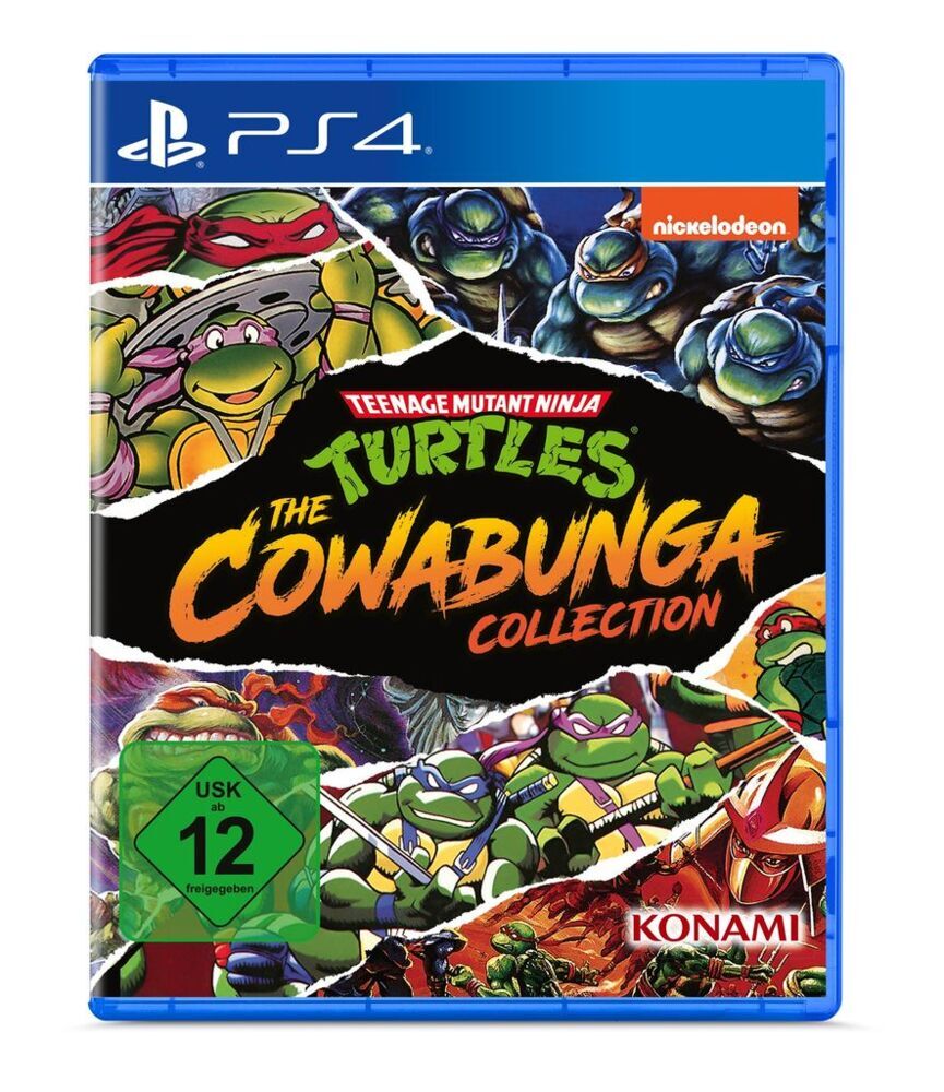 Teenage Mutant Ninja Turtles - The Cowabunga Collection 1 PS4-Blu-Ray-Disc