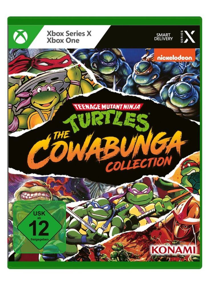 Teenage Mutant Ninja Turtles - The Cowabunga Collection 1 Xbox Series X-Blu-ray Disc