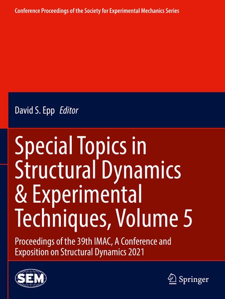 Special Topics in Structural Dynamics & Experimental Techniques Volume 5