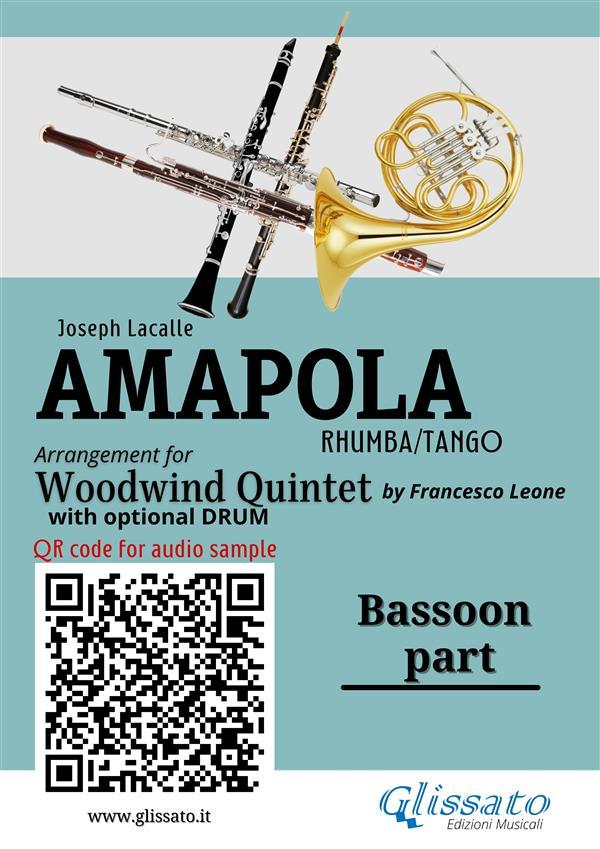 Bassoon Part of Amapola for Woodwind Quintet