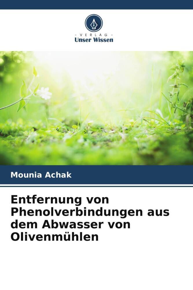 Entfernung von Phenolverbindungen aus dem Abwasser von Olivenmühlen