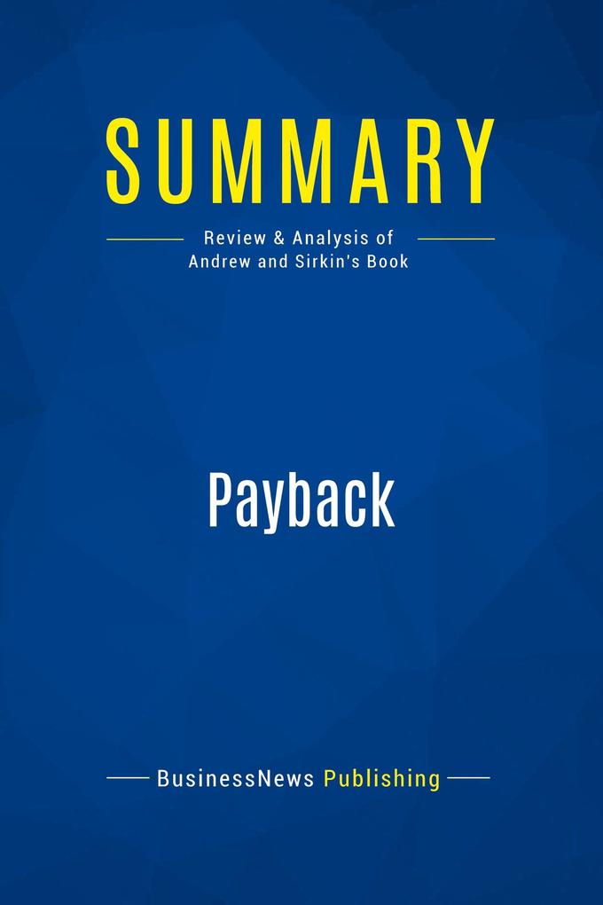 Summary: Payback