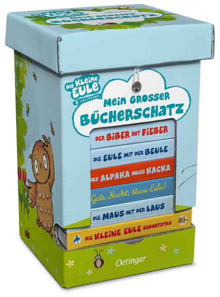 Image of Die kleine Eule. Mein großer Bücherschatz