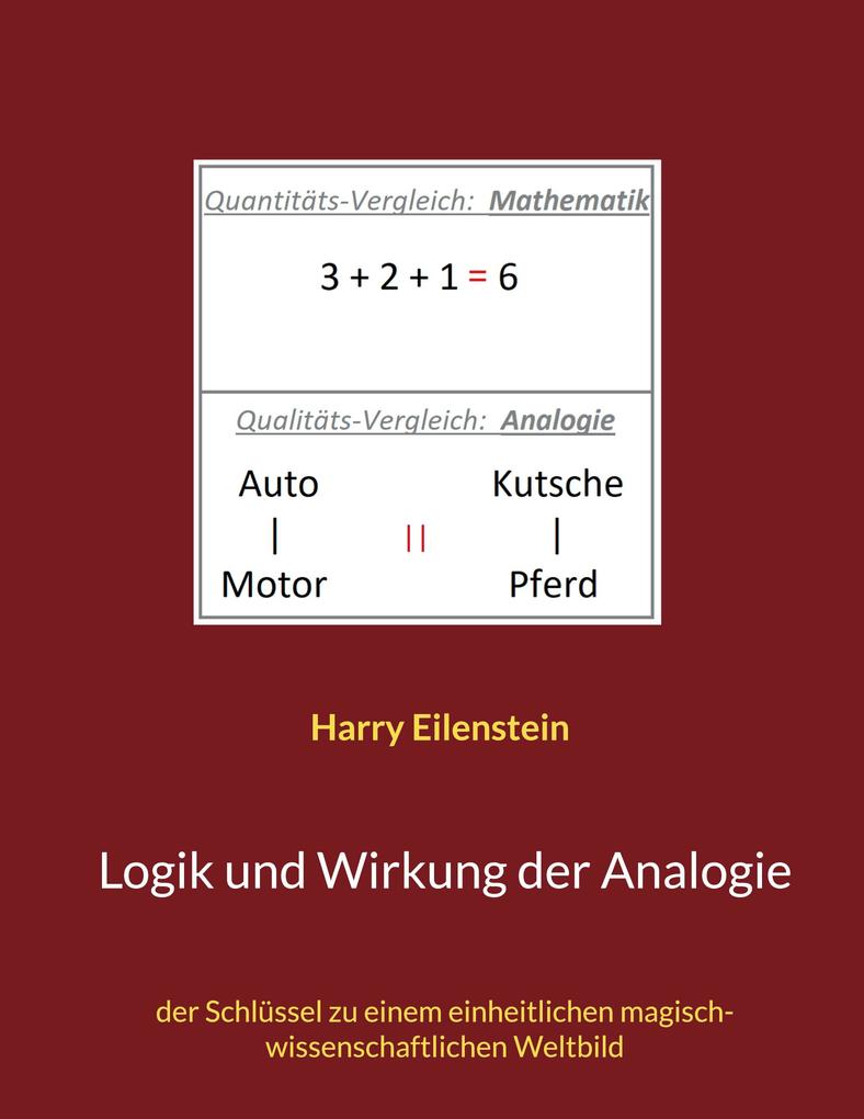 Logik und Wirkung der Analogie
