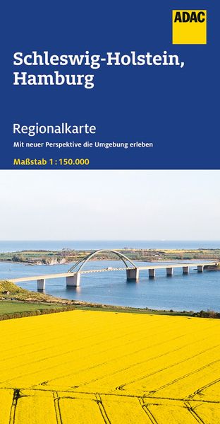 ADAC Regionalkarte 01 Schleswig-Holstein Hamburg 1:150.000