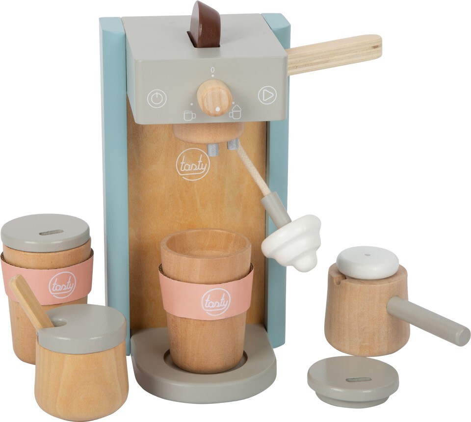 Image of Small foot 12247 - Kaffeemaschinen-Set tasty für Kinderküche Holz