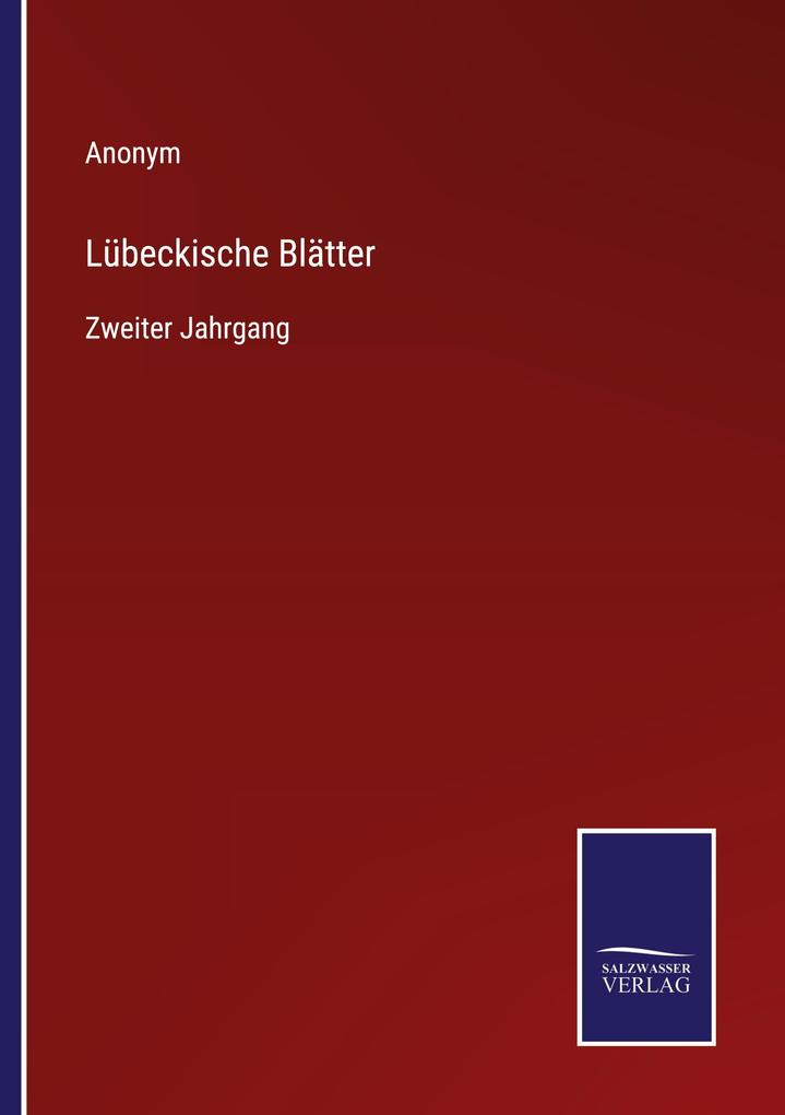 Lübeckische Blätter