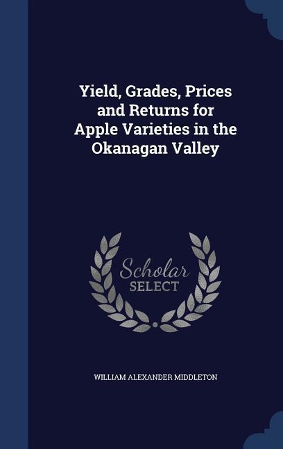 Yield Grades Prices and Returns for Apple Varieties in the Okanagan Valley
