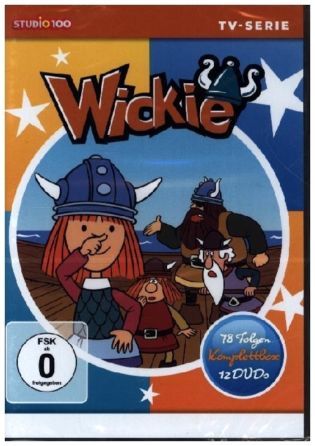 Image of Wickie und die starken Männer (Klassik) - TV-Serien Komplettbox [12 DVDs SOFTBOX]