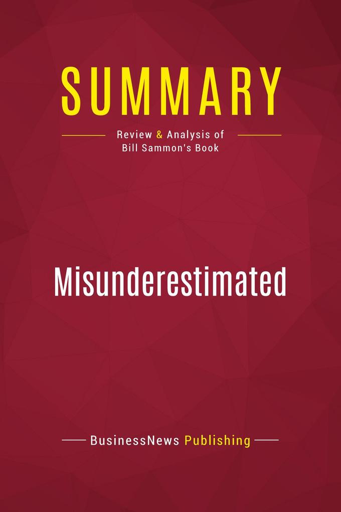 Summary: Misunderestimated