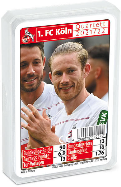 Teepe Sportverlag - 1. FC Köln Quartett Saison 21/22