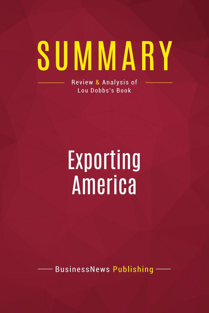Summary: Exporting America