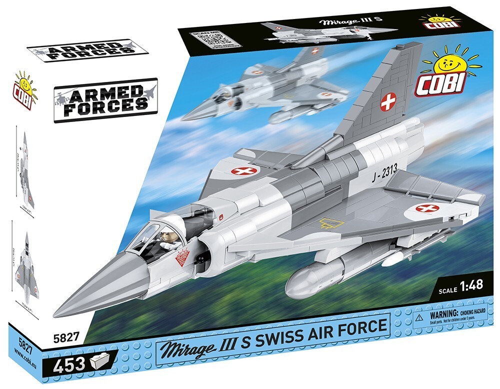 COBI 5827 - Armed Forces MIRAGE IIIRS Swiss Air Force