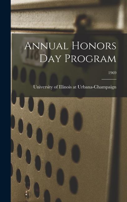 Annual Honors Day Program; 1969