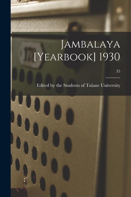 Jambalaya [yearbook] 1930; 35